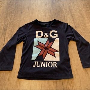 Dolce and Gabon ( D & G ) Junior Boys Long Sleeve Shirt